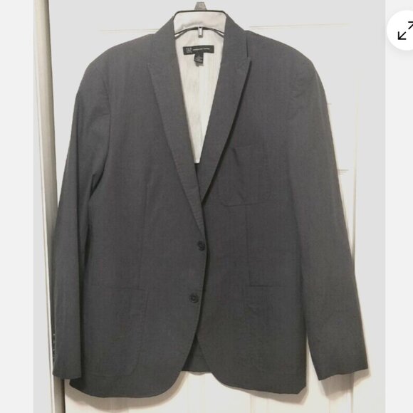 INC International Concepts Men's Sport Coat Blazer Jacket Size L Cotton - Picture 1 of 11